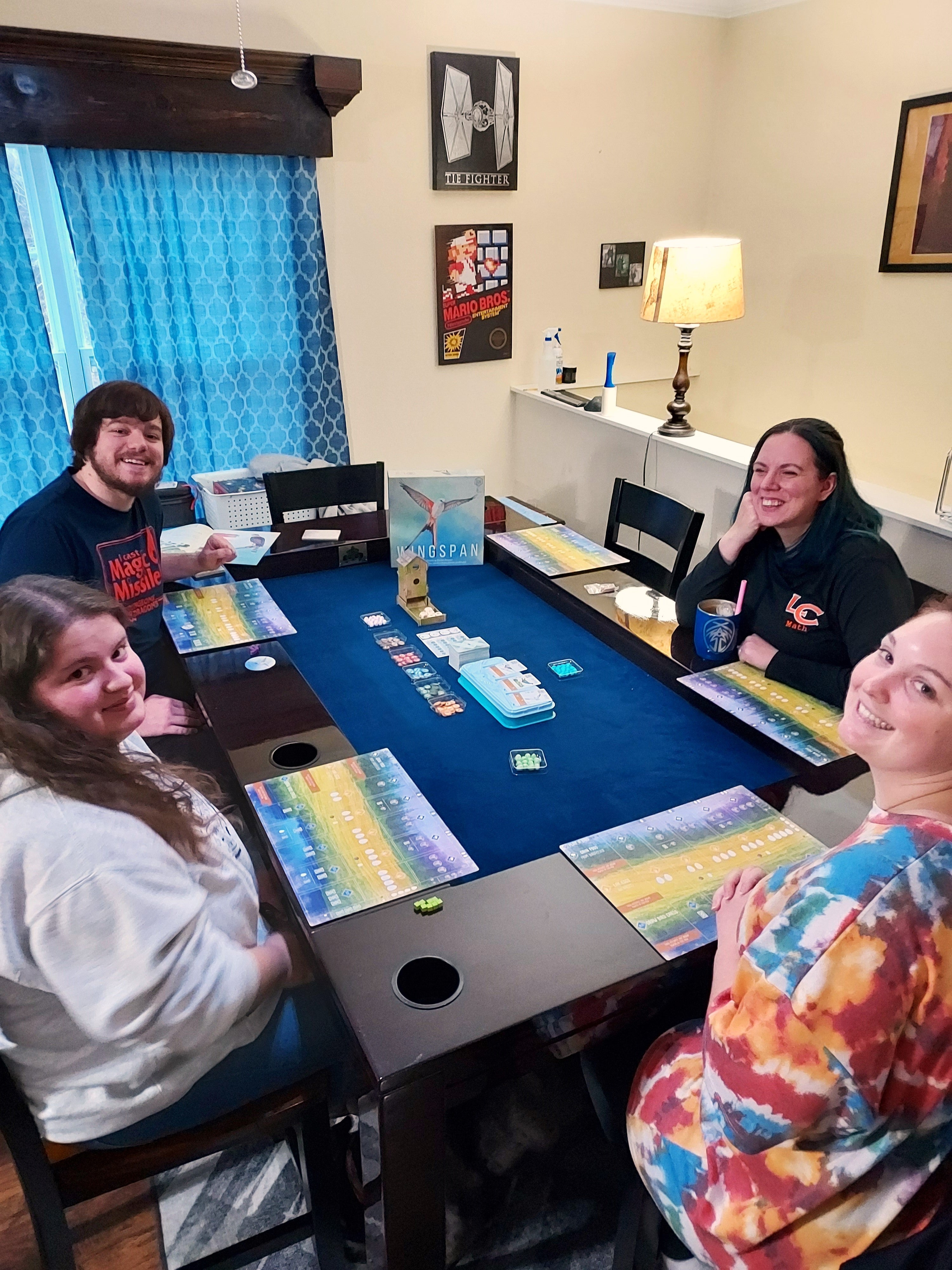Playing Wingspan - Carolina Game Tables
