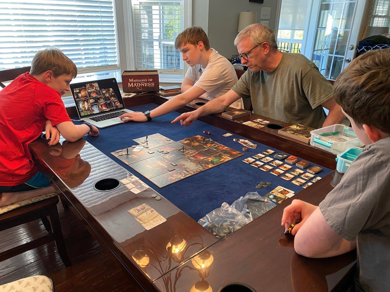 Mansions of Madness Dining Table - Carolina Game Tables