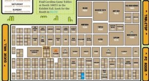PAX South 2017 map
